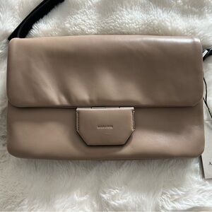 All Saints leather handbag new with tag